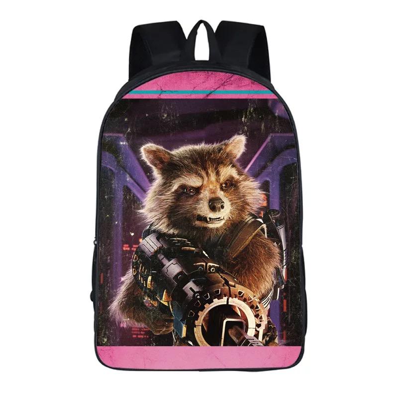 Guardians of the Galaxy Groot Cosplay Backpack School Notebook Bag