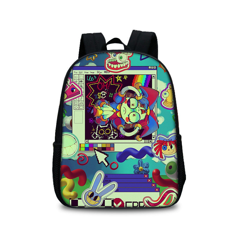 The Amazing Digital Circus Backpack School Sports Bag