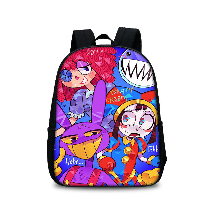 The Amazing Digital Circus Backpack School Sports Bag