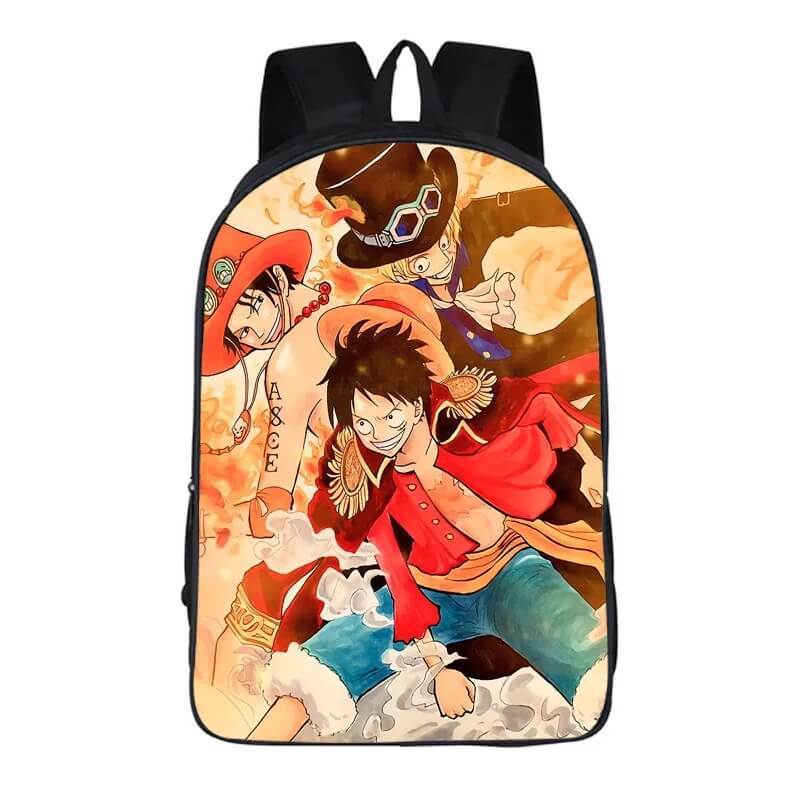 One Piece Monkey D. Luffy  Cosplay Backpack School Notebook Bag