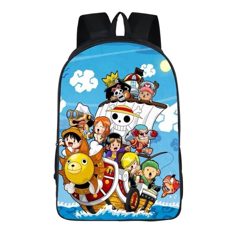 One Piece Monkey D. Luffy  Cosplay Backpack School Notebook Bag