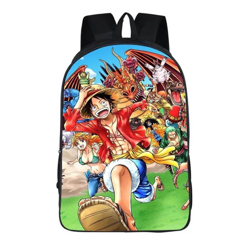 One Piece Monkey D. Luffy  Cosplay Backpack School Notebook Bag