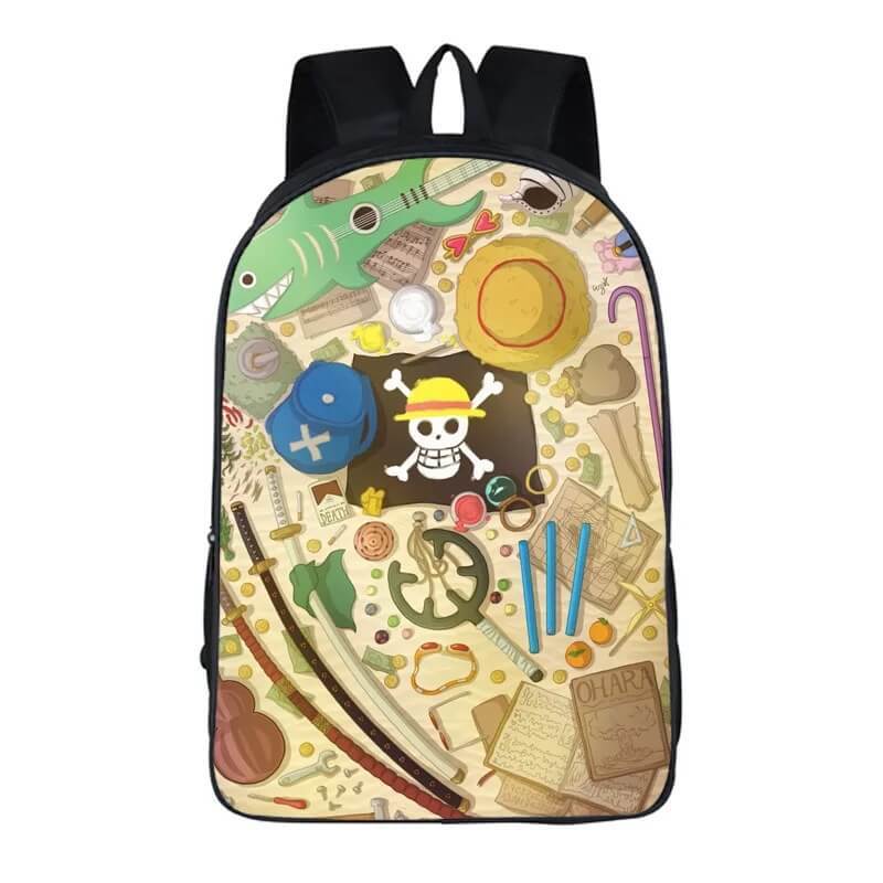 One Piece Monkey D. Luffy  Cosplay Backpack School Notebook Bag