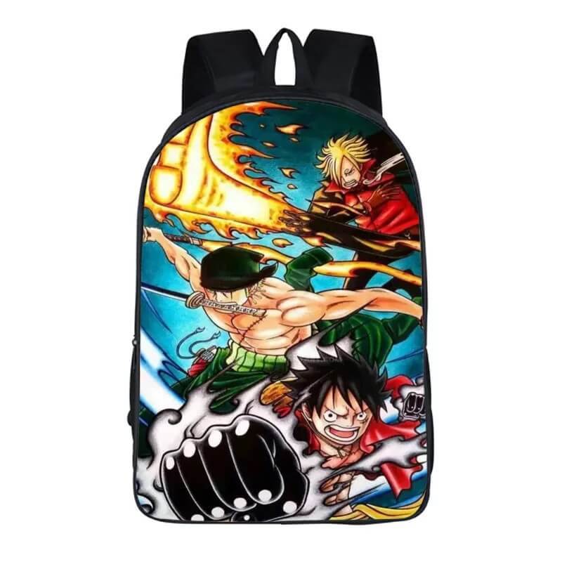One Piece Monkey D. Luffy  Cosplay Backpack School Notebook Bag