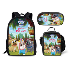 Puppy Dog Pals Schoolbag Backpack Lunch Bag Pencil Case 3pcs Set Gift for Kids Students