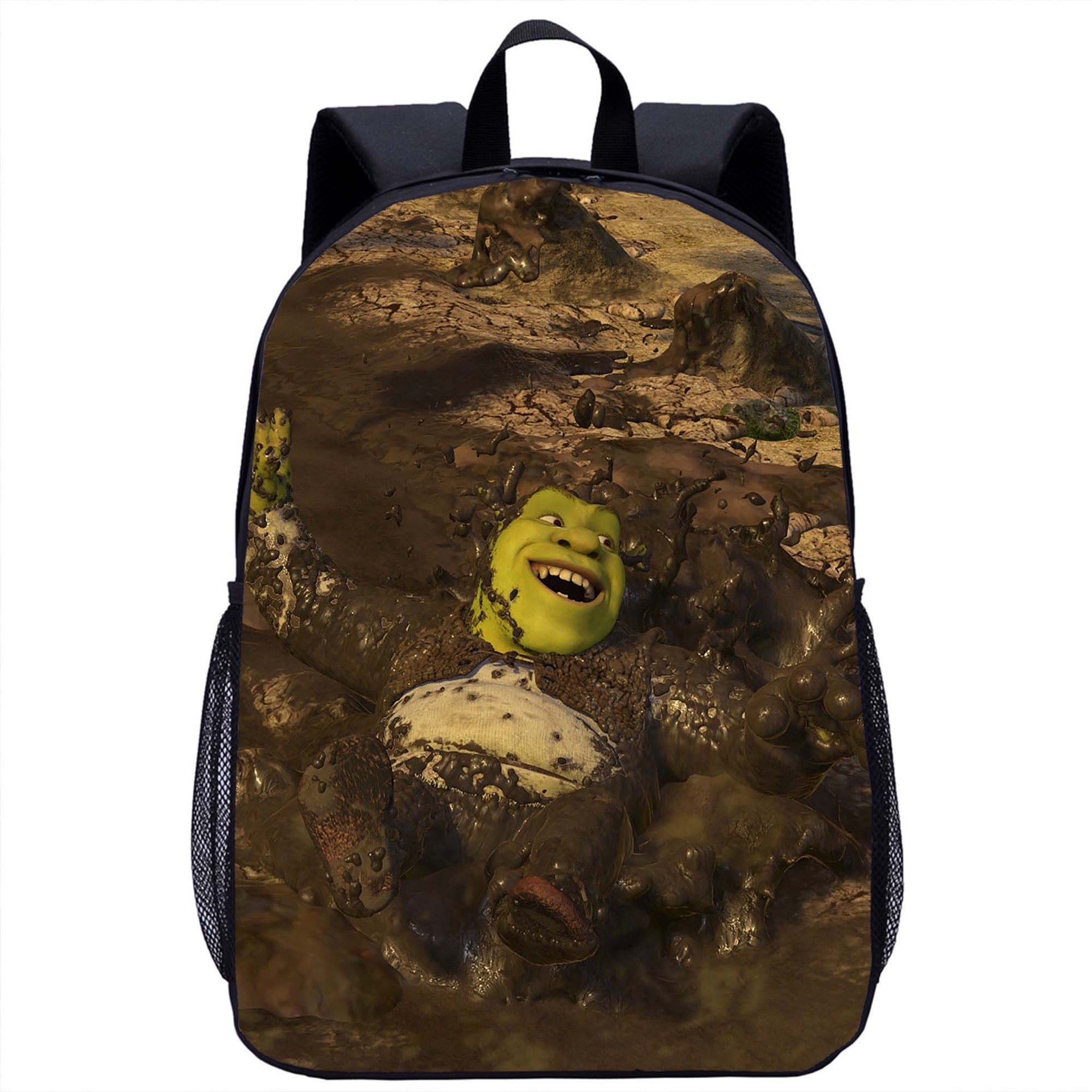 Shrek Backpack School Sports Bag for Kids Boy and Girl