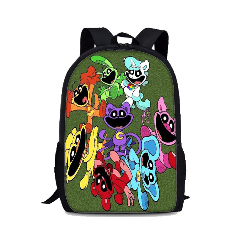 Smiling Critters Backpack School Sports Bag for Kids Boy Girl