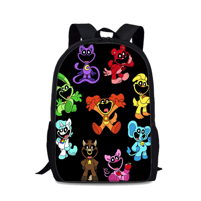 Smiling Critters Backpack School Sports Bag for Kids Boy Girl