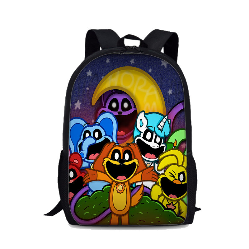 Smiling Critters Backpack School Sports Bag for Kids Boy Girl