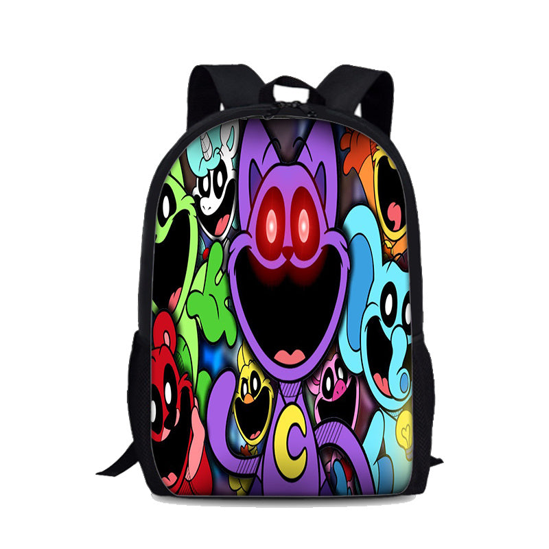 Smiling Critters Backpack School Sports Bag for Kids Boy Girl