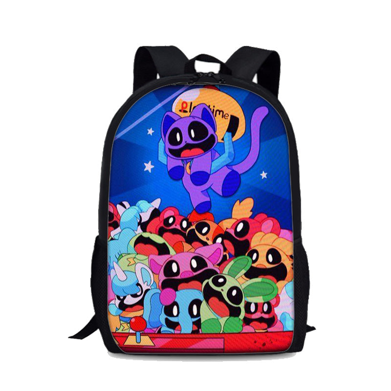 Smiling Critters Backpack School Sports Bag for Kids Boy Girl