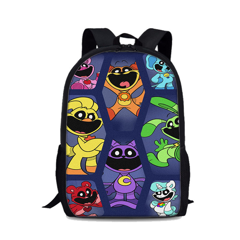 Smiling Critters Backpack School Sports Bag for Kids Boy Girl