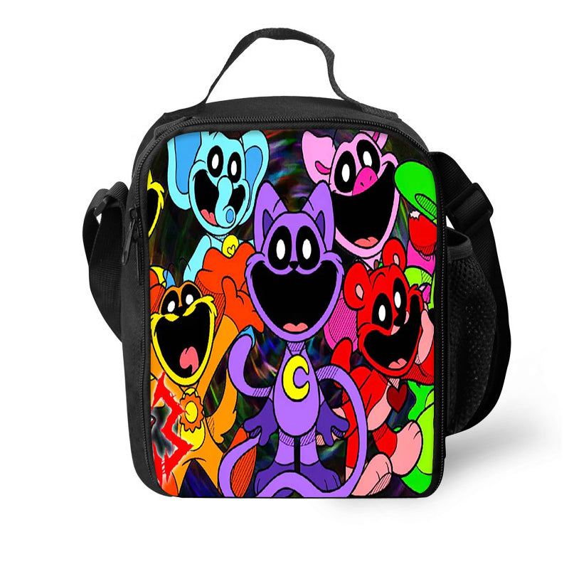 Smiling Critters Lunch Box Bag Lunch Tote For Kids