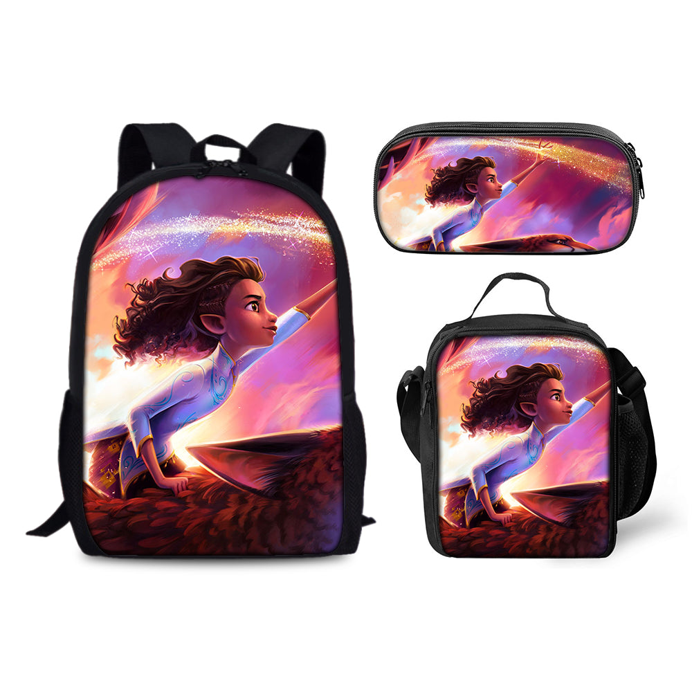 Spellbound Schoolbag Backpack Lunch Bag Pencil Case 3pcs Set Gift for Kids Students