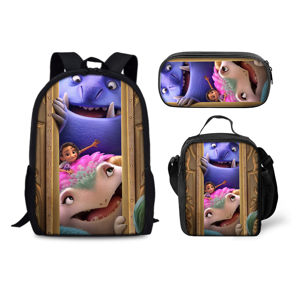 Spellbound Schoolbag Backpack Lunch Bag Pencil Case 3pcs Set Gift for Kids Students