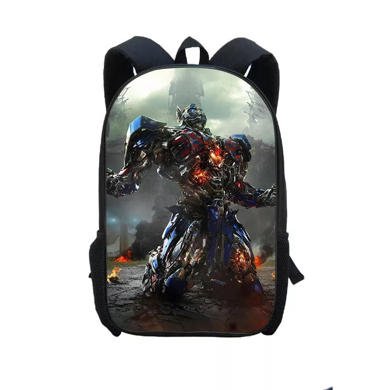 Transformers Optimus Prime Backpack School Sports Bag