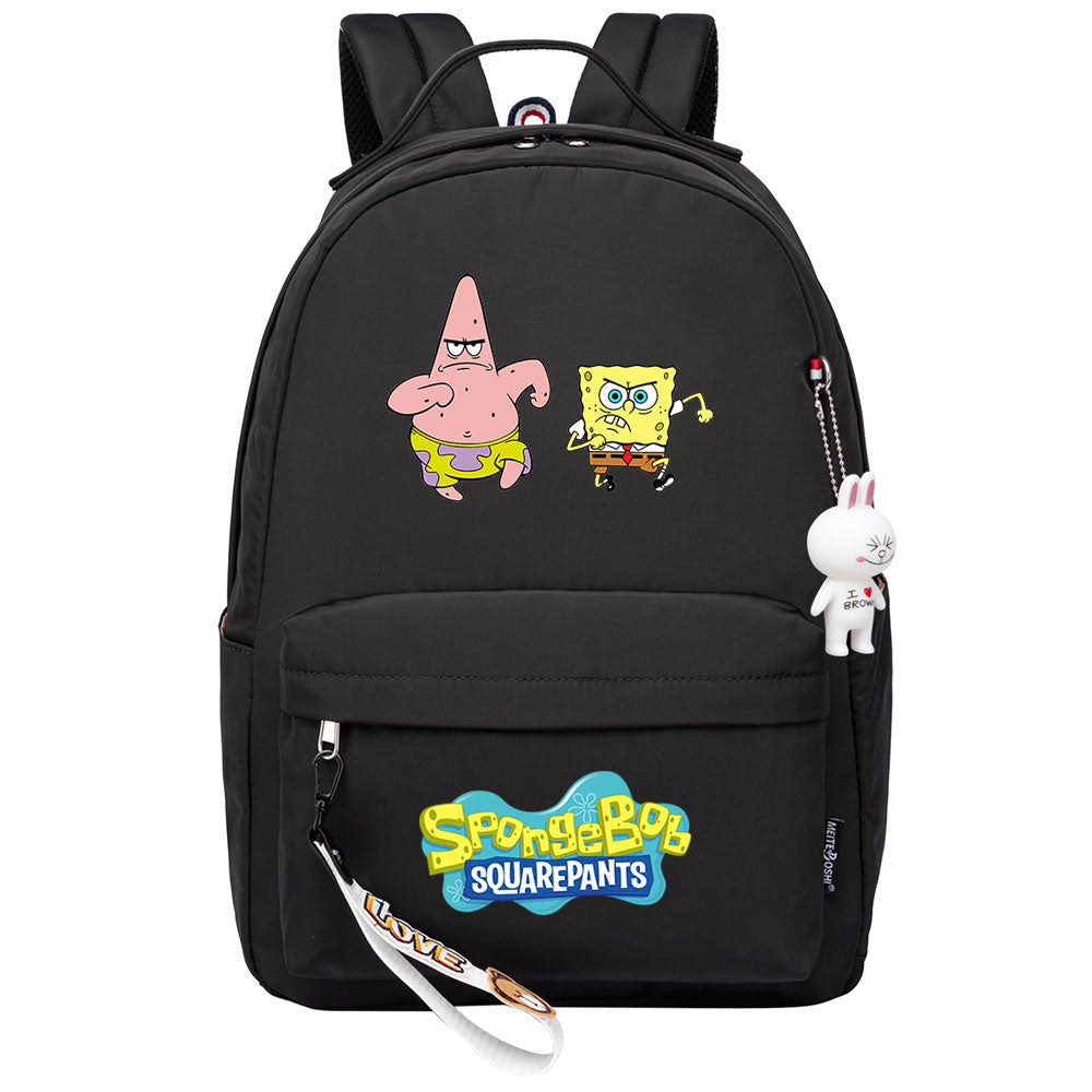 SpongeBob SquarePants Backpack Shoolbag Notebook Bag Gifts for Kids Students