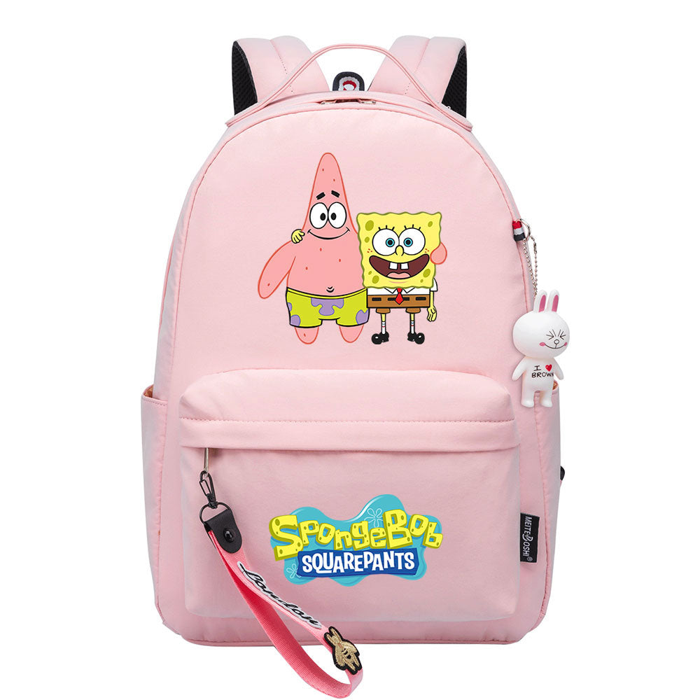 SpongeBob SquarePants Backpack Shoolbag Notebook Bag Gifts for Kids Students