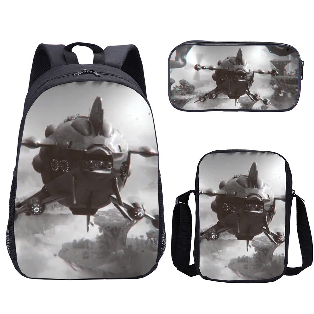 Strange World Schoolbag Backpack Lunch Bag Pencil Case 3pcs Set Gift for Kids Students