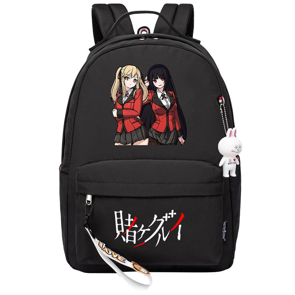 Kakegurui Cosplay Backpack School Bag Water Proof