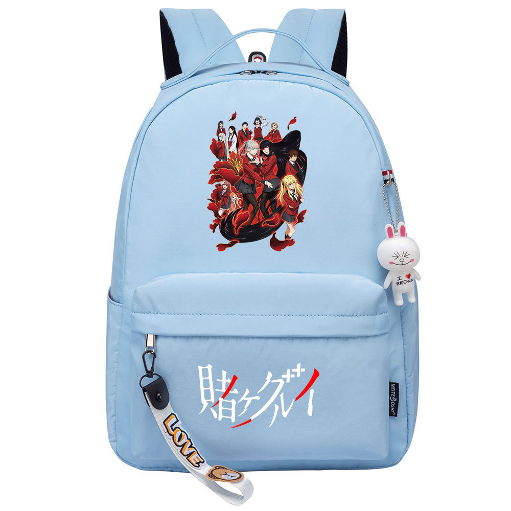 Kakegurui Cosplay Backpack School Bag Water Proof