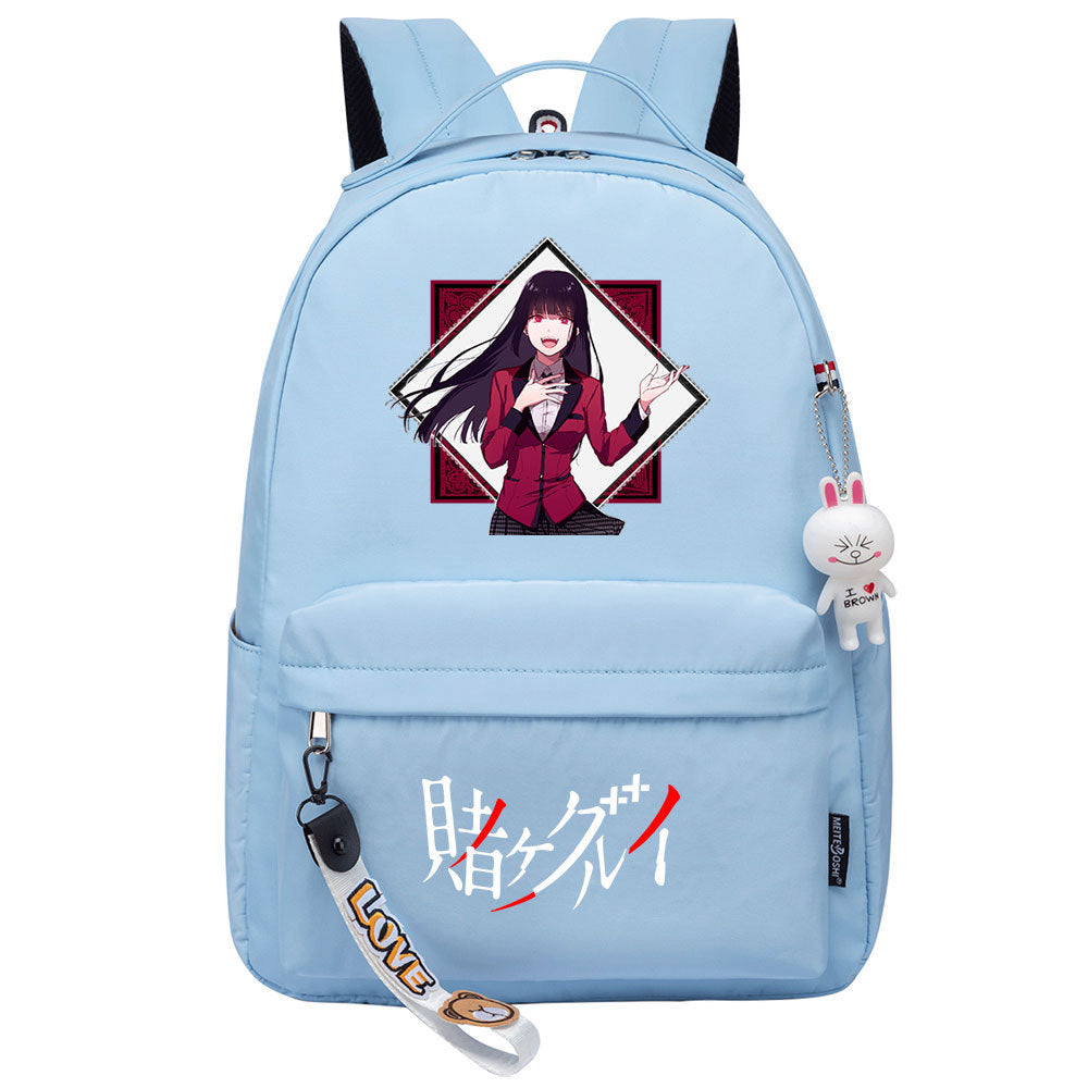 Kakegurui Cosplay Backpack School Bag Water Proof