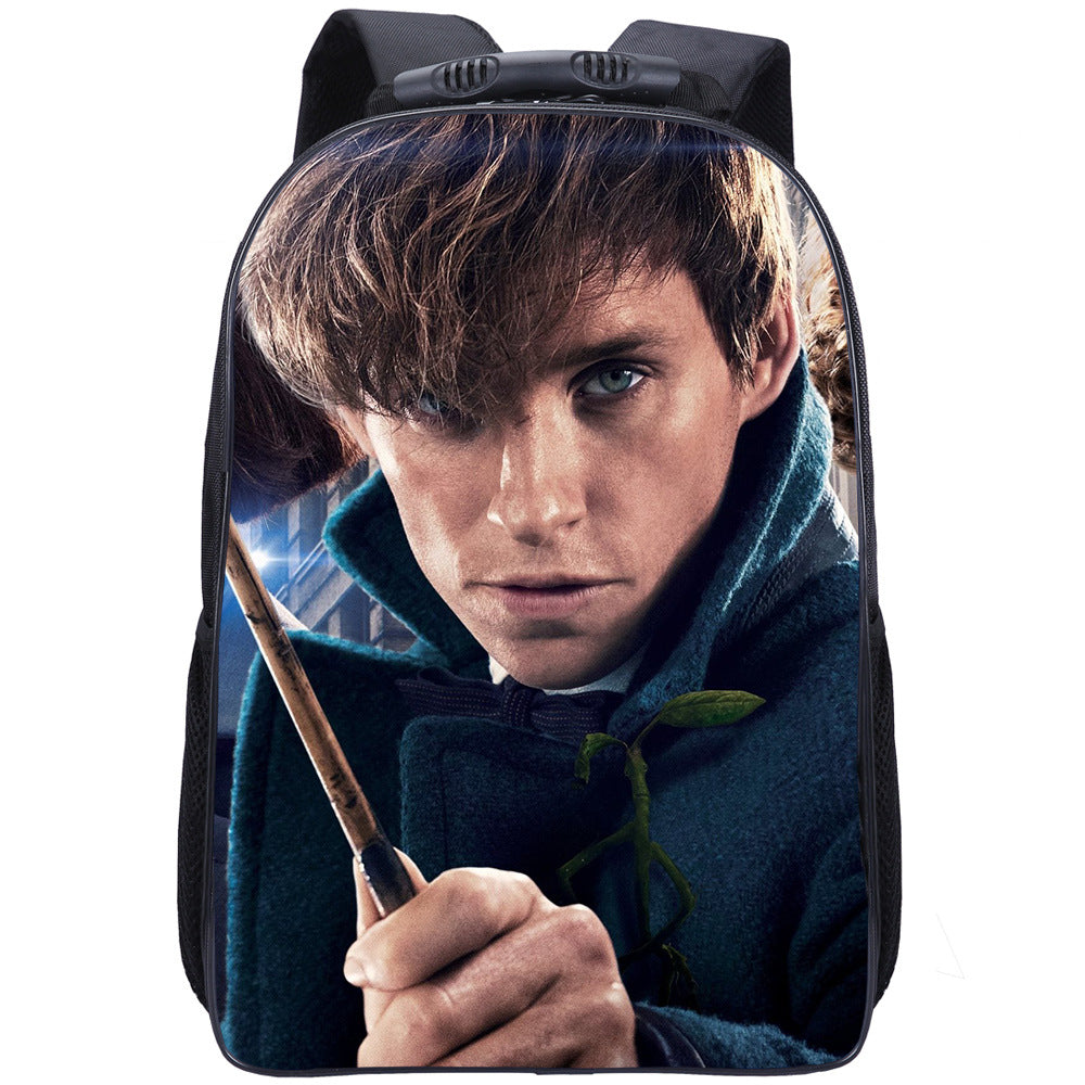 Fantastic Beasts Dumbledore Backpack School Sports Bag for Kids Boy Girl