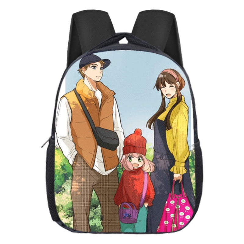 SPY×FAMILY Backpack School Sports Bag for Kids Boy Girl