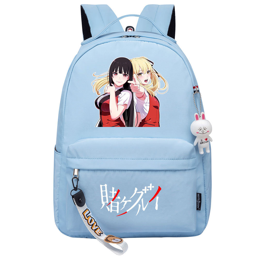 Kakegurui Cosplay Backpack School Bag Water Proof