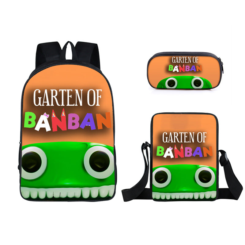 Garten of banban Schoolbag Backpack Lunch Bag Pencil Case 3pcs Set Gift for Kids Students