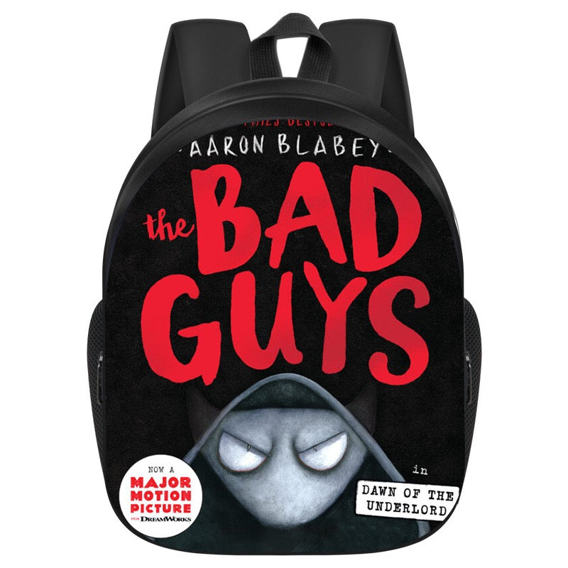 The Bad Guys Backpack School Sports Bag for Kids Boy Girl