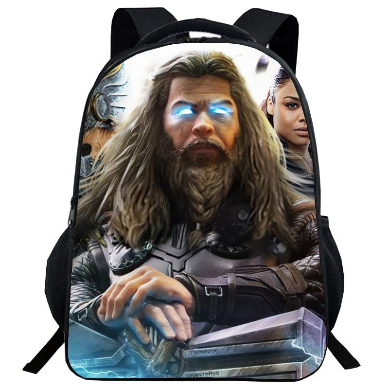 Thor: Love and Thunder Students School Bags Set Boys Backpack Lunch Bag Pen  Bags