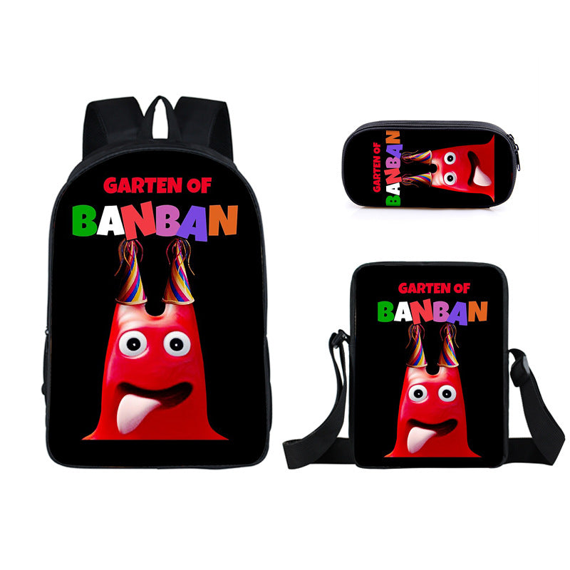 Garten of banban Schoolbag Backpack Lunch Bag Pencil Case 3pcs Set Gift for Kids Students