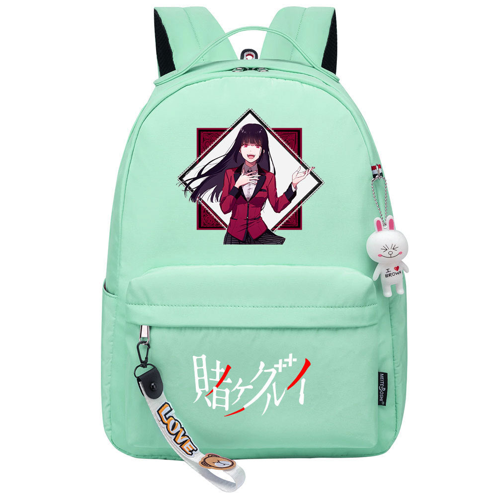 Kakegurui Cosplay Backpack School Bag Water Proof