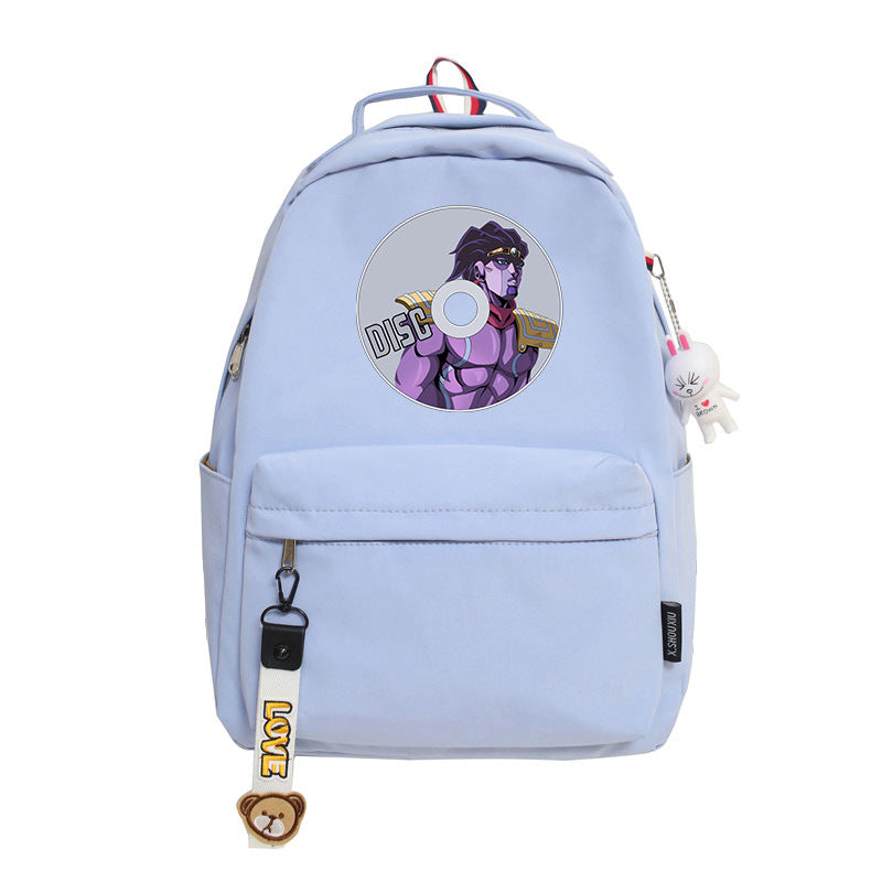 JoJo's Bizarre Adventure Cosplay Backpack School Bag Water Proof