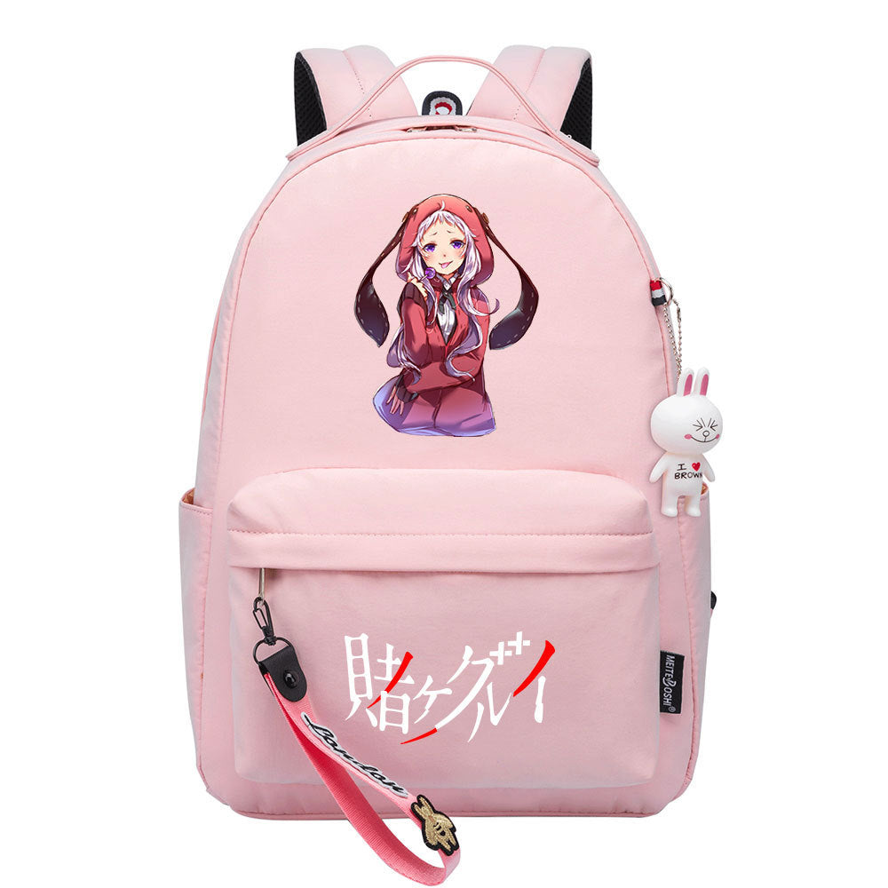 Kakegurui Cosplay Backpack School Bag Water Proof