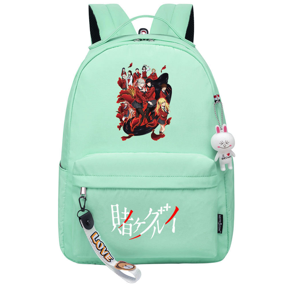 Kakegurui Cosplay Backpack School Bag Water Proof