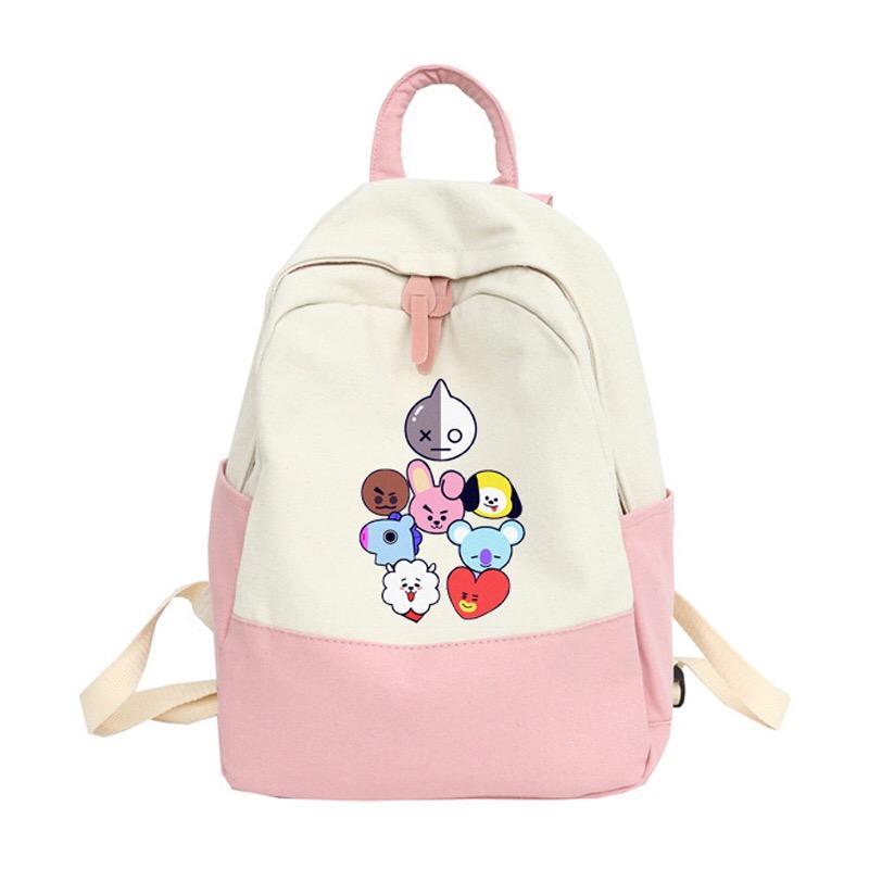 Girls bag | Girls College bag | Girls school bag | Girls tution bag | Bags  | Backpacks for Girls bts print korean bts print girls bags