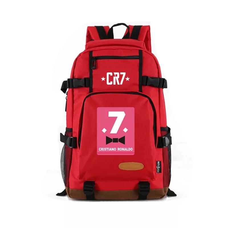 Football CR7 Bookbag School Backpack Bags for Teenage Boys