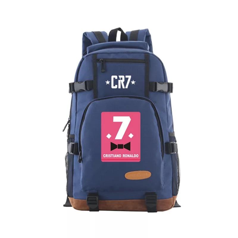 Football CR7 Bookbag School Backpack Bags for Teenage Boys