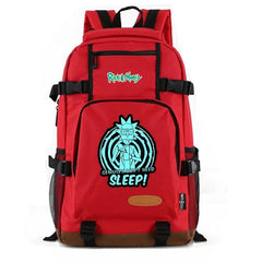 Anime Rick and Morty #1 School Bookbag Travel Backpack Bags