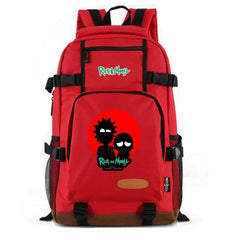 Anime Rick and Morty #2 School Bookbag Travel Backpack Bags