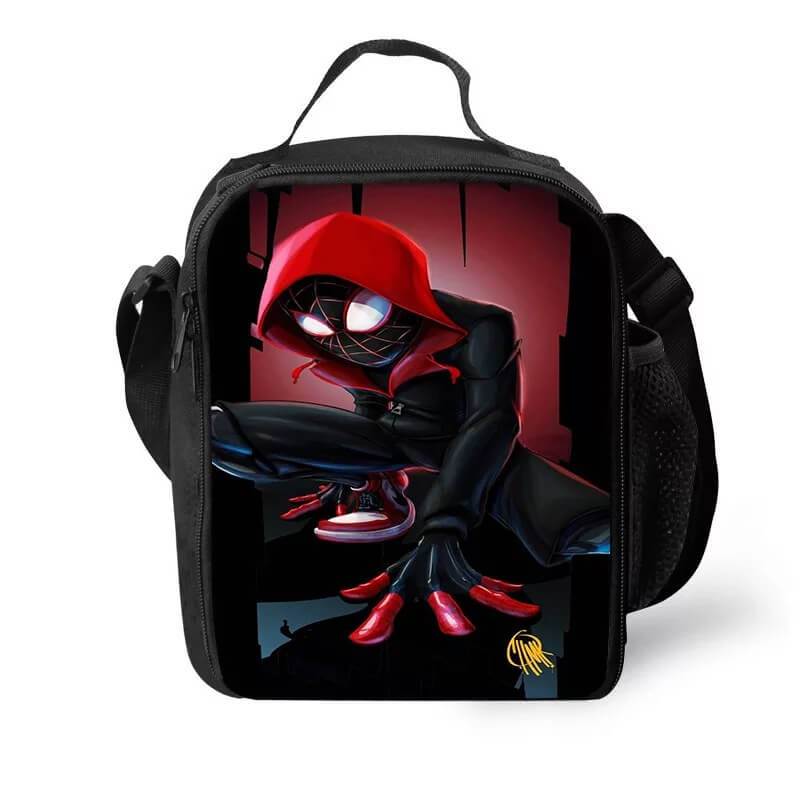 Spider Man Into the Spider-Verse Miles Morales #3 Lunch Box Bag Lunch Tote For Kids