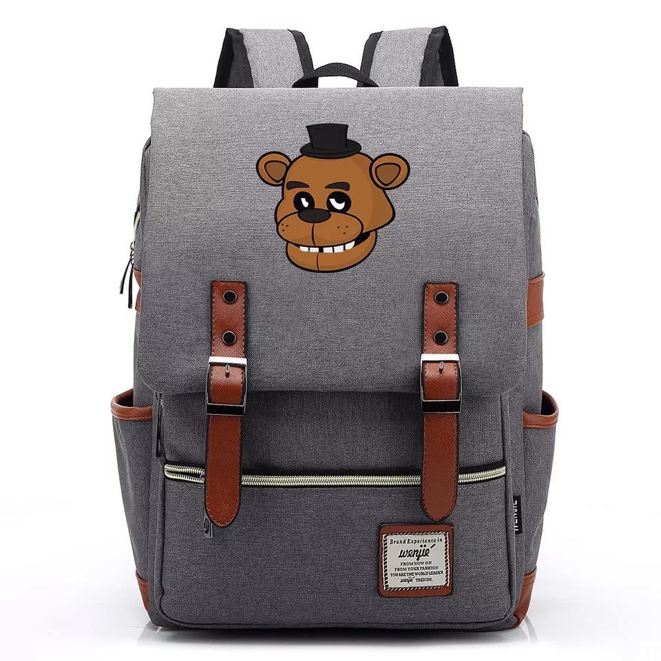 Five Night at Freddi#3 Canvas Travel Backpack School Bag