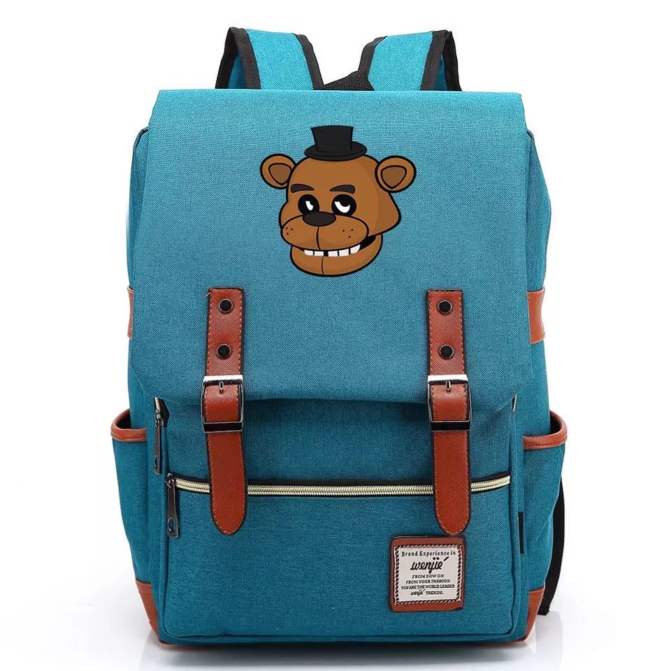 Five Night at Freddi#3 Canvas Travel Backpack School Bag