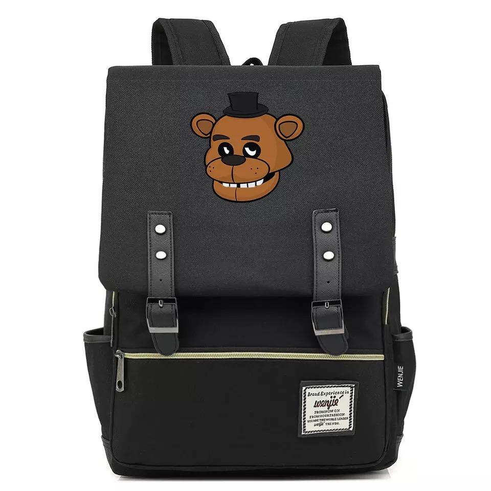 Five Night at Freddi#3 Canvas Travel Backpack School Bag