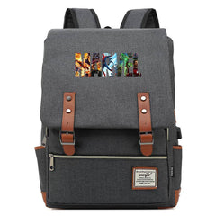 Marvel Superhero Cosplay Canvas Travel Backpack School Bag