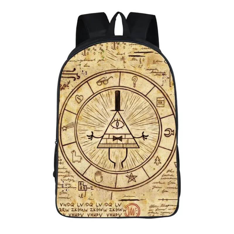 Anime Gravity Falls Backpack School Sports Bag