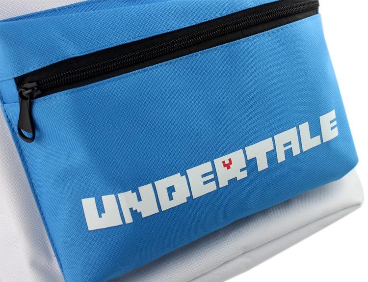 Game Undertale Sans Backpack School Bag Water Proof