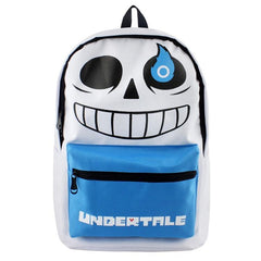 Game Undertale Sans Backpack School Bag Water Proof